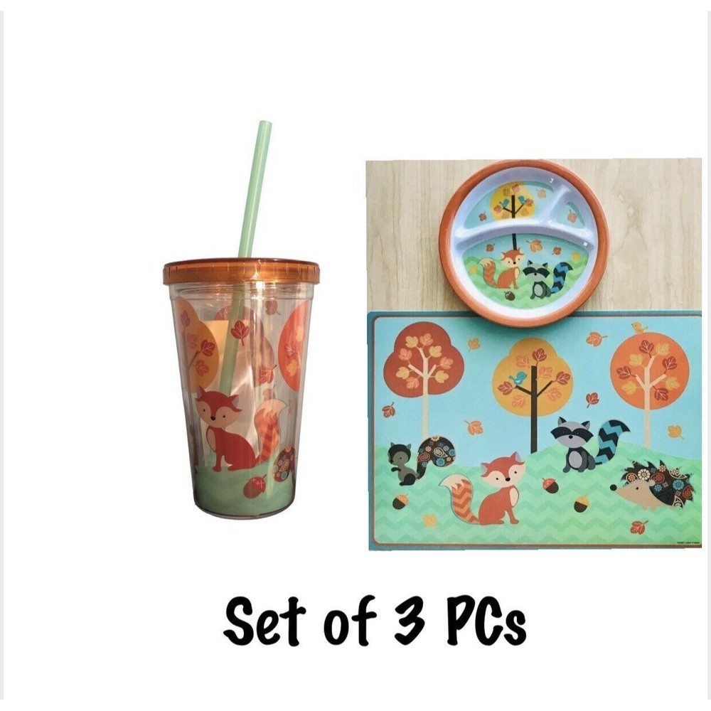 Set of 3 PCS kids dinnerware - Picture 7 of 13